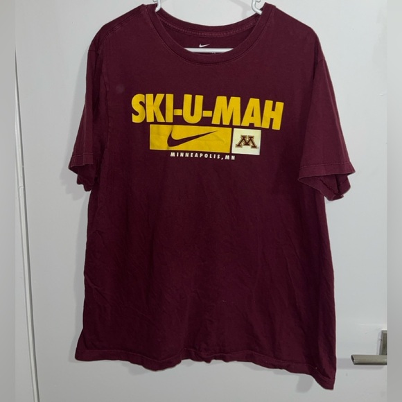 Nike Other - Burgundy Minnesota Nike T-Shirt Size: XL